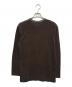 COMME des GARCONS SHIRT (コムデギャルソンシャツ) 切替ニット ブラウン サイズ:L：18000円