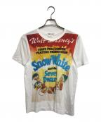 COMME des GARCONS COMME des GARCONS×DISNEYコムデギャルソン コムデギャルソン×ディズニー）の古着「キャラクターTシャツ」｜ホワイト