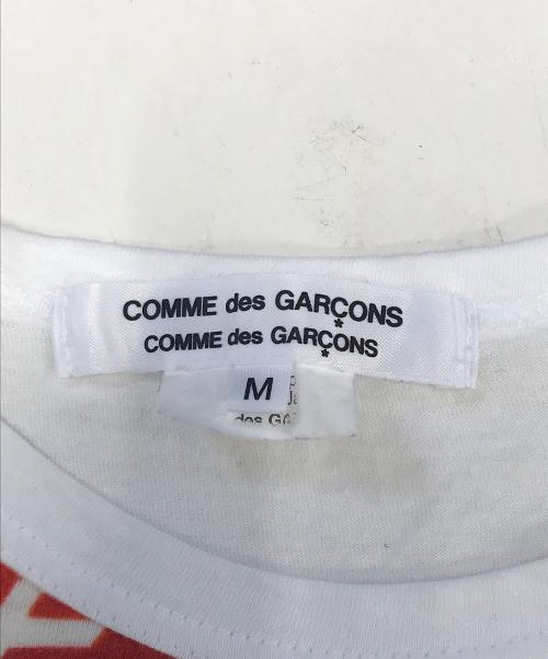 COMME des GARCONS COMME des GARCONS（コムデギャルソン コムデギャルソン）COMME des GARCONS COMME des GARCONS (コムデギャルソン コムデギャルソン) DISNEY (ディズニー) キャラクターTシャツ ホワイト サイズ:Mの古着・服飾アイテム