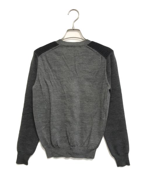 tricot COMME des GARCONS（トリココムデギャルソン）tricot COMME des GARCONS (トリココムデギャルソン) 切替ニット グレー サイズ:表記なしの古着・服飾アイテム