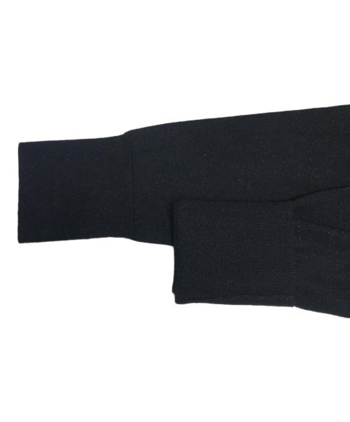 DRIES VAN NOTEN（ドリスヴァンノッテン）DRIES VAN NOTEN (ドリスヴァンノッテン) 切替ラメニット ブラック サイズ:Smallの古着・服飾アイテム