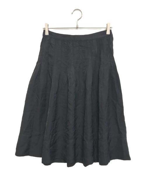 tricot COMME des GARCONS（トリココムデギャルソン）tricot COMME des GARCONS (トリココムデギャルソン) シワ加工スカート ブラック サイズ:Ｍの古着・服飾アイテム