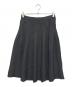 tricot COMME des GARCONS（トリココムデギャルソン）の古着「シワ加工スカート」｜ブラック