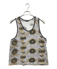 Jean Paul Gaultier homme（ジャンポールゴルチェオム）の古着「総柄タンクトップ」｜グレー