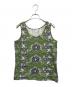 Jean Paul GAULTIER（ジャンポールゴルチェ）の古着「総柄タンクトップ」｜グリーン