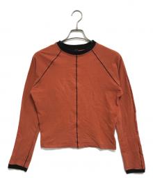 Jean Paul Gaultier homme（ジャンポールゴルチェオム）の古着「ロングスリーブカットソー」｜オレンジ