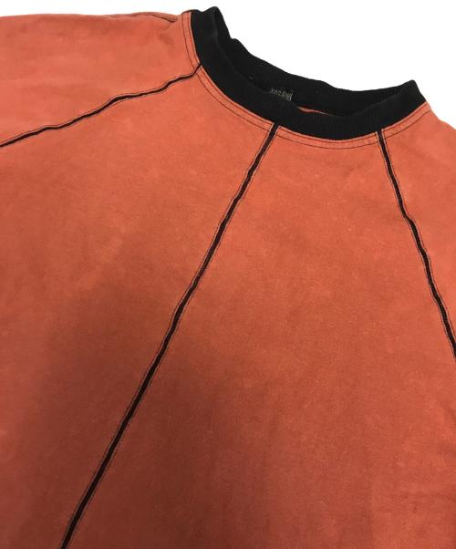 Jean Paul Gaultier homme（ジャンポールゴルチェオム）Jean Paul Gaultier homme (ジャンポールゴルチェオム) ロングスリーブカットソー オレンジ サイズ:48の古着・服飾アイテム