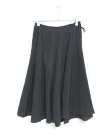 COMME des GARCONS COMME des GARCONS（コムデギャルソン コムデギャルソン）の古着「ウールプリーツスカート」｜ブラック