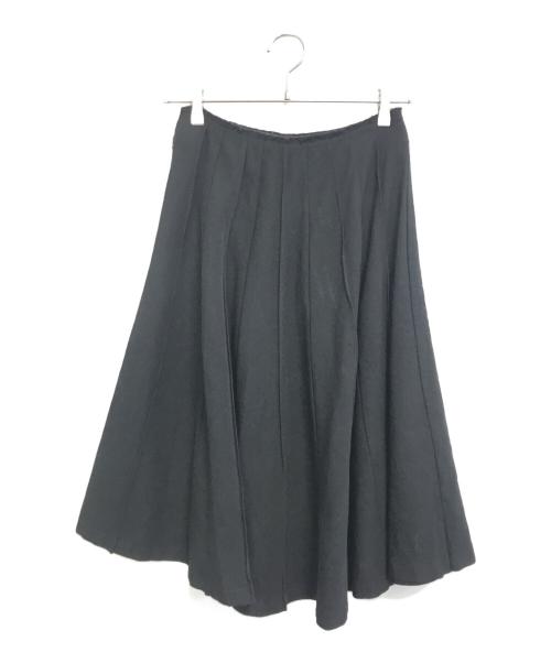 COMME des GARCONS COMME des GARCONS（コムデギャルソン コムデギャルソン）COMME des GARCONS COMME des GARCONS (コムデギャルソン コムデギャルソン) ウールプリーツスカート ブラック サイズ:Ｓの古着・服飾アイテム