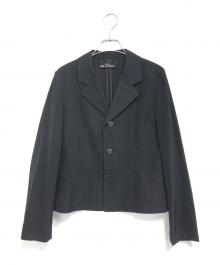 tricot COMME des GARCONS（トリココムデギャルソン）の古着「3B テーラードジャケット」｜ブラック