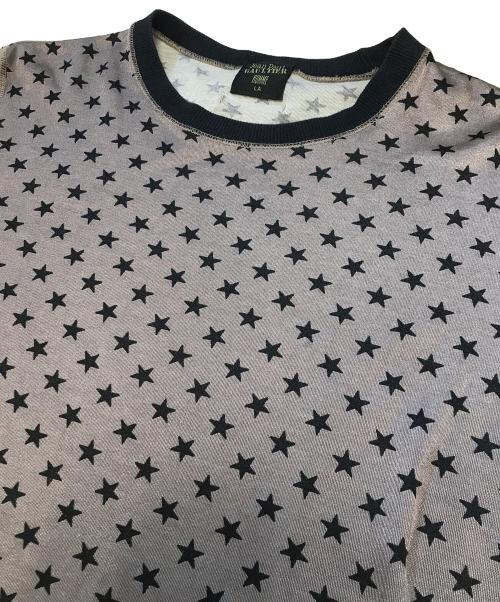 Jean Paul Gaultier homme（ジャンポールゴルチェオム）Jean Paul Gaultier homme (ジャンポールゴルチェオム) 星柄S/Sカットソー ベージュ サイズ:Lの古着・服飾アイテム