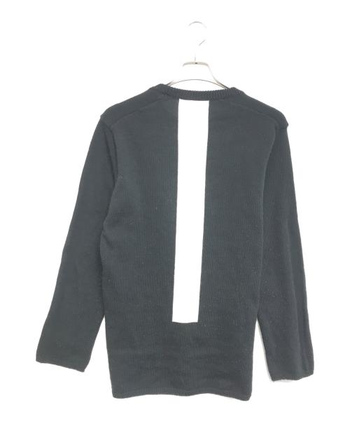 BLACK COMME des GARCONS（ブラックコムデギャルソン）BLACK COMME des GARCONS (ブラックコムデギャルソン) ニット ブラック サイズ:Lの古着・服飾アイテム