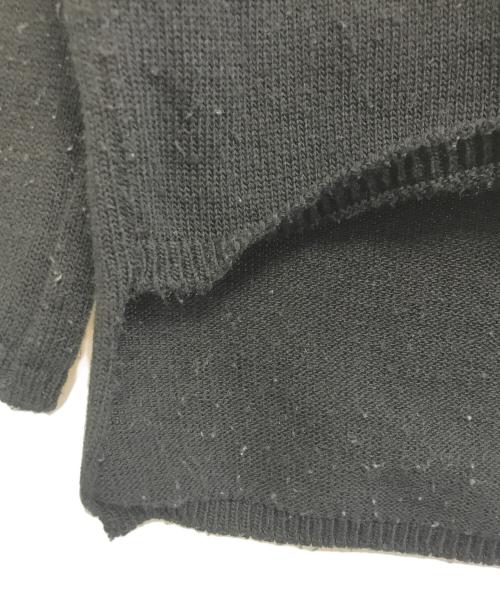 BLACK COMME des GARCONS（ブラックコムデギャルソン）BLACK COMME des GARCONS (ブラックコムデギャルソン) ニット ブラック サイズ:Lの古着・服飾アイテム