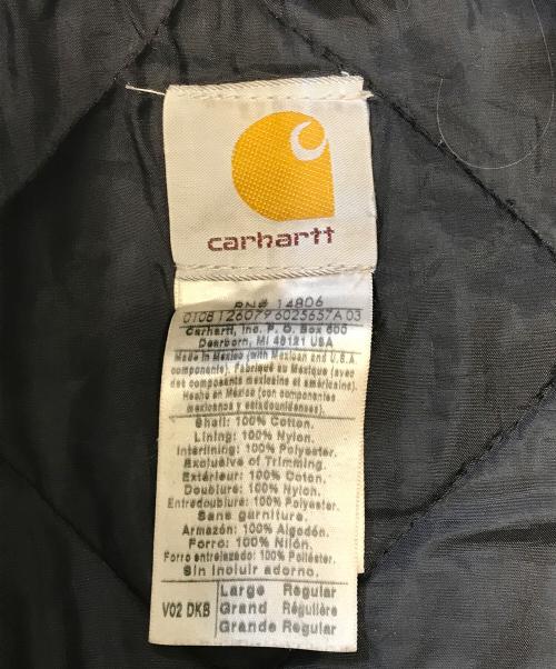 CarHartt（カーハート）CarHartt (カーハート) ダックベスト ブラウン サイズ:Lの古着・服飾アイテム