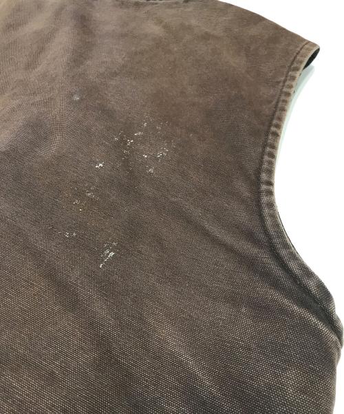 CarHartt（カーハート）CarHartt (カーハート) ダックベスト ブラウン サイズ:Lの古着・服飾アイテム