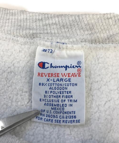 Champion（チャンピオン）Champion (チャンピオン) リバースウィーブスウェット グレー サイズ:XLの古着・服飾アイテム