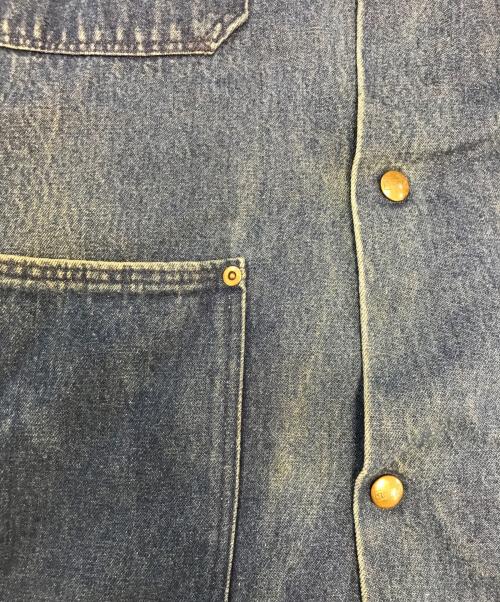 Walls（ウォールズ）Walls (ウォールズ) 裏地ブランケットカバーオール インディゴ サイズ:XLの古着・服飾アイテム