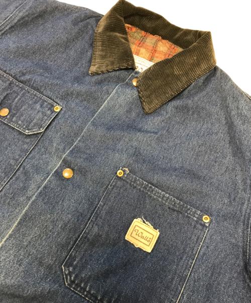 Walls（ウォールズ）Walls (ウォールズ) 裏地ブランケットカバーオール インディゴ サイズ:XLの古着・服飾アイテム