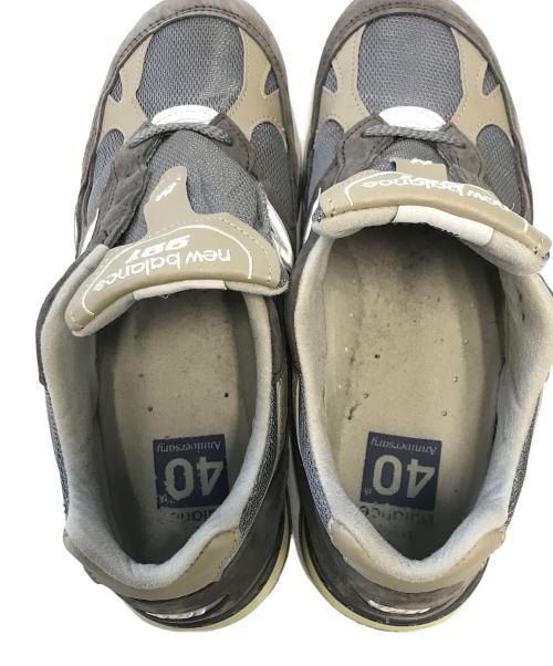 NEW BALANCE（ニューバランス）NEW BALANCE (ニューバランス) 991ローカットスニーカー グレー サイズ:9 1/2の古着・服飾アイテム