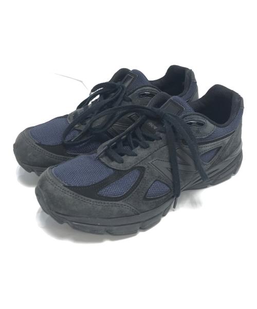 NEW BALANCE（ニューバランス）NEW BALANCE (ニューバランス) JJJJound (ジョウンド) ローカットスニーカー ネイビー×ブラック サイズ:27.5cmの古着・服飾アイテム