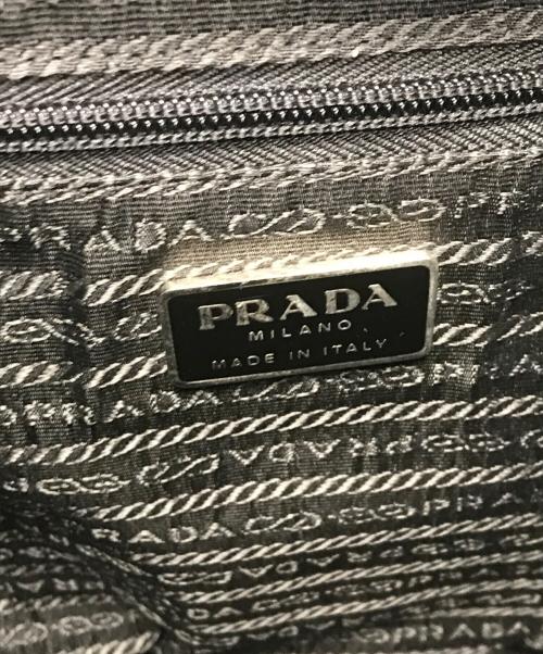 PRADA（プラダ）PRADA (プラダ) リュック ブラック サイズ:表記なしの古着・服飾アイテム