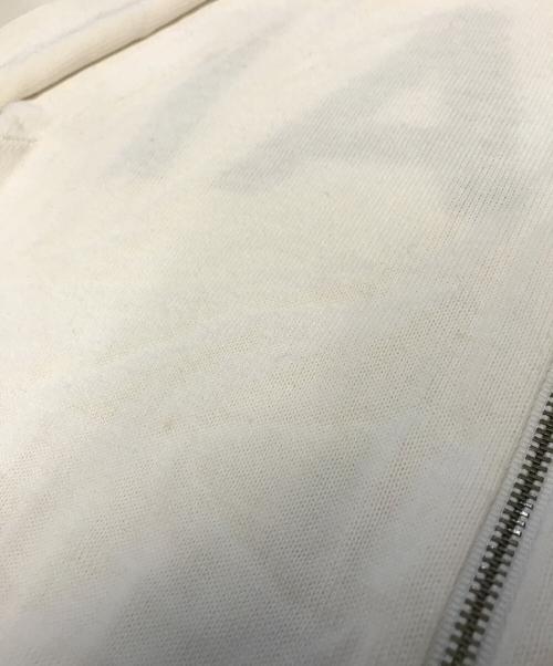 Jean Paul Gaultier homme（ジャンポールゴルチェオム）Jean Paul GAULTIER HOMME (ジャンポールゴルチェオム) VRAI knit zipp jaket ホワイト サイズ:48の古着・服飾アイテム