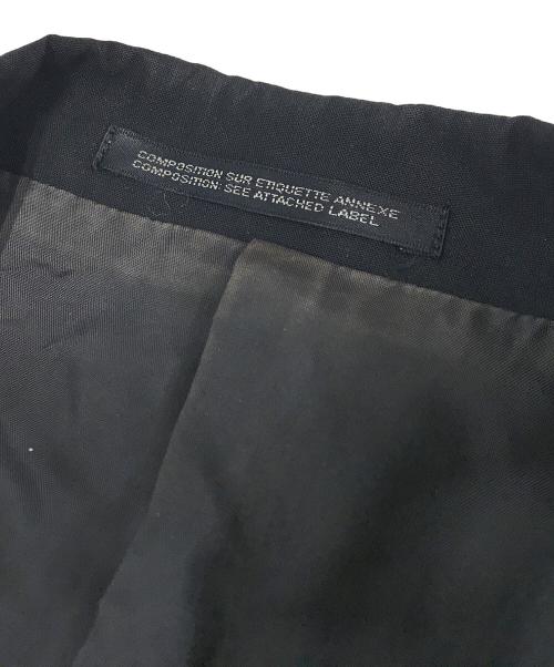 YOHJI YAMAMOTO（ヨウジヤマモト）YOHJI YAMAMOTO (ヨウジヤマモト) 90’s ダブルブレスト変形ジャケット ブラック サイズ:Sの古着・服飾アイテム