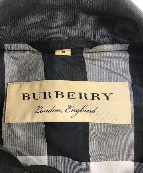 BURBERRY（バーバリー）BURBERRY (バーバリー) ボンバージャケット ブラック サイズ:48の古着・服飾アイテム