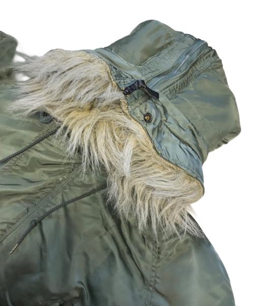 ALPHA（アルファ）ALPHA (アルファ) N-2Bジャケット カーキ サイズ:MEDIUMの古着・服飾アイテム