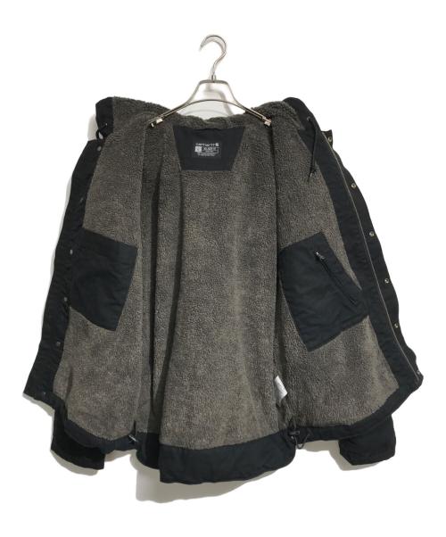 CarHartt（カーハート）CarHartt (カーハート) WASHED DUCK SHERPA-LINED UTILITY JACKET ブラック サイズ:Lの古着・服飾アイテム