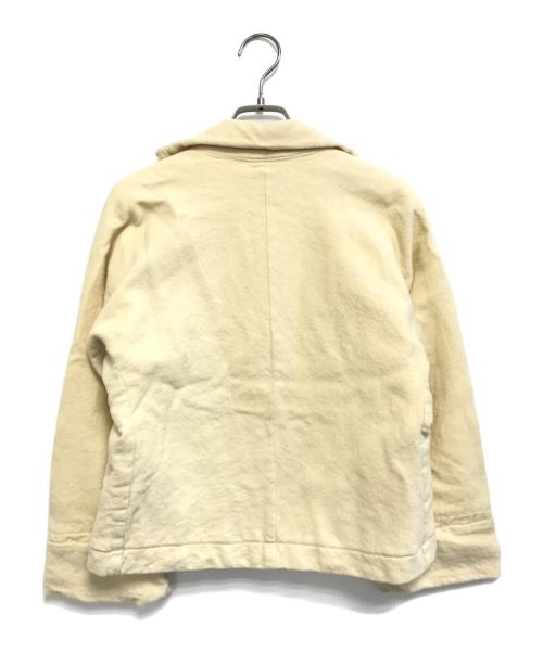 tricot COMME des GARCONS（トリココムデギャルソン）tricot COMME des GARCONS (トリココムデギャルソン) 縮絨３Bジャケット アイボリー サイズ:Ｓの古着・服飾アイテム