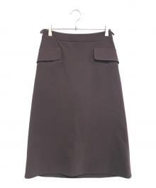 PRADA（プラダ）の古着「ロングスカート」｜レッド