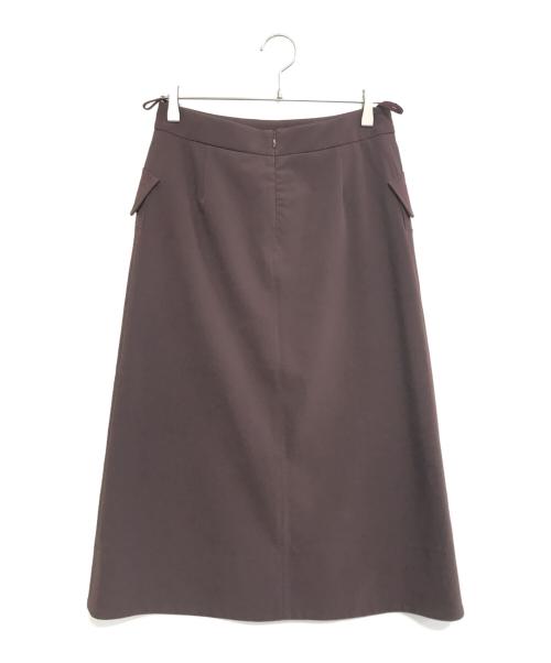 PRADA（プラダ）PRADA (プラダ) ロングスカート レッド サイズ:38の古着・服飾アイテム