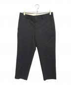 COMME des GARCONS HOMME PLUSコムデギャルソンオムプリュス）の古着「ウールパンツ」｜ブラック