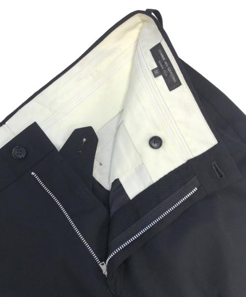 COMME des GARCONS HOMME PLUS（コムデギャルソンオムプリュス）COMME des GARCONS HOMME PLUS (コムデギャルソンオムプリュス) ウールパンツ ブラック サイズ:Ⅿの古着・服飾アイテム