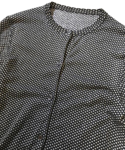 BOTTEGA VENETA（ボッテガベネタ）BOTTEGA VENETA (ボッテガベネタ) ニットカーディガン ブラック サイズ:38の古着・服飾アイテム