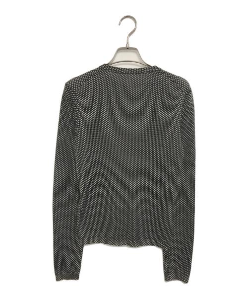 BOTTEGA VENETA（ボッテガベネタ）BOTTEGA VENETA (ボッテガベネタ) ニットカーディガン ブラック サイズ:38の古着・服飾アイテム