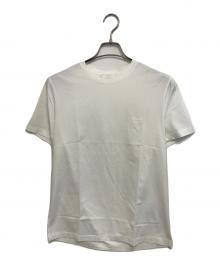 PRADA（プラダ）の古着「ロゴ刺繍Tシャツ」｜ホワイト