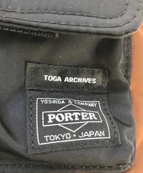 PORTER（ポーター）PORTER (ポーター) TOGA ARCHIVES (トーガアーカイブス) String Bag ブラウン サイズ:表記なしの古着・服飾アイテム