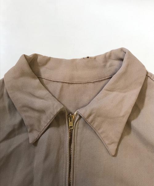 Nelco Built（ネルコビルト）Nelco Built (ネルコビルト) レーヨンギャバジャケット ベージュ サイズ:不明の古着・服飾アイテム