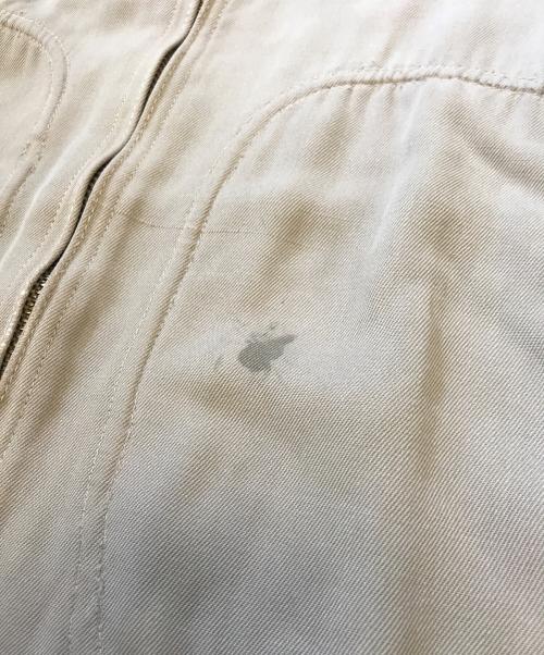 Nelco Built（ネルコビルト）Nelco Built (ネルコビルト) レーヨンギャバジャケット ベージュ サイズ:不明の古着・服飾アイテム