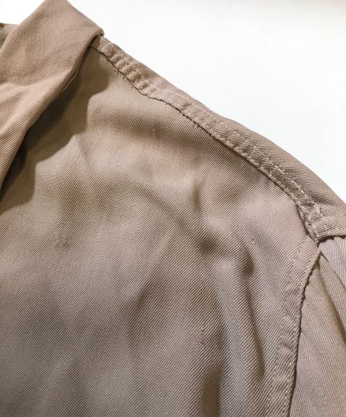 Nelco Built（ネルコビルト）Nelco Built (ネルコビルト) レーヨンギャバジャケット ベージュ サイズ:不明の古着・服飾アイテム