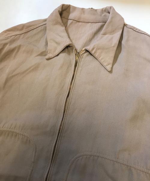 Nelco Built（ネルコビルト）Nelco Built (ネルコビルト) レーヨンギャバジャケット ベージュ サイズ:不明の古着・服飾アイテム