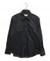A PUZZLING HOME（アパズリングホーム）の古着「RAINBOW LAME DENIM WESTERNSHIRT」｜ブラック