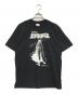 キャラクターTシャツ（キャラクターTシャツ）の古着「クイーン・エメラルダスキャラクターTシャツ」｜ブラック