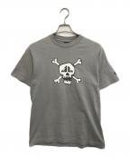stussy×TOKIONステューシー×トキオン）の古着「プリントTシャツ」｜グレー