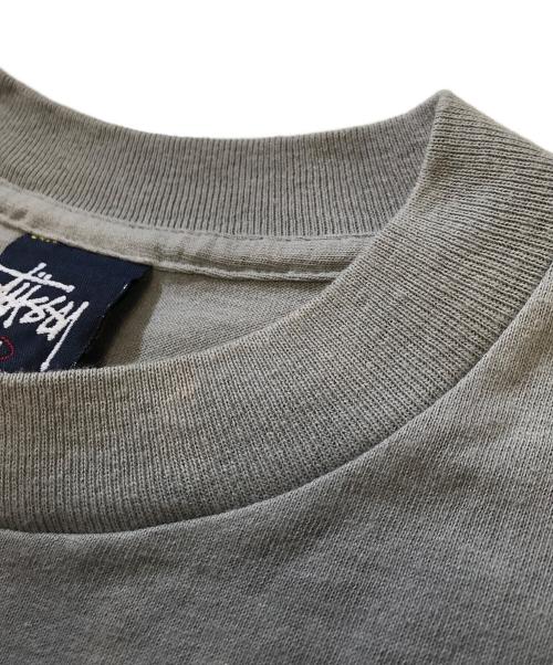 stussy（ステューシー）stussy (ステューシー) TOKION (トキオン) プリントTシャツ グレー サイズ:Mの古着・服飾アイテム