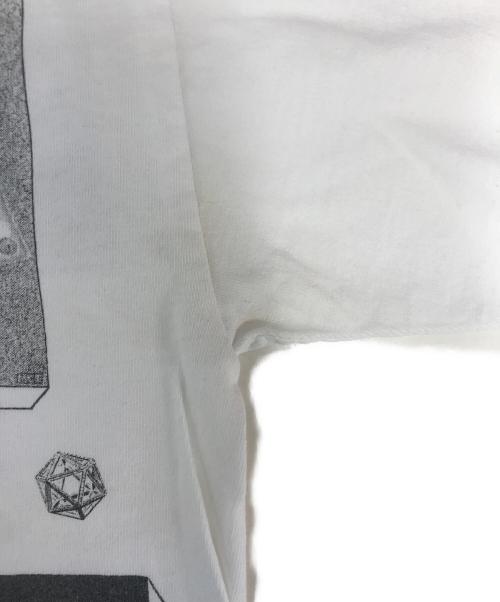 ANDAZIA（アンダジア）ANDAZIA (アンダジア) アートプリントTシャツ ホワイト サイズ:Mの古着・服飾アイテム