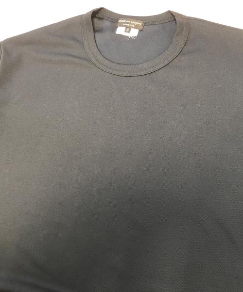 COMME des GARCONS HOMME PLUS（コムデギャルソンオムプリュス）COMME des GARCONS HOMME PLUS (コムデギャルソンオムプリュス) サイドジップロングTシャツ ブラック サイズ:Mの古着・服飾アイテム