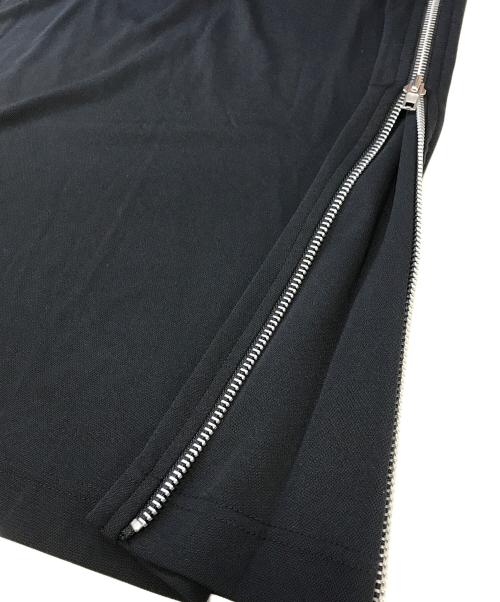 COMME des GARCONS HOMME PLUS（コムデギャルソンオムプリュス）COMME des GARCONS HOMME PLUS (コムデギャルソンオムプリュス) サイドジップロングTシャツ ブラック サイズ:Mの古着・服飾アイテム